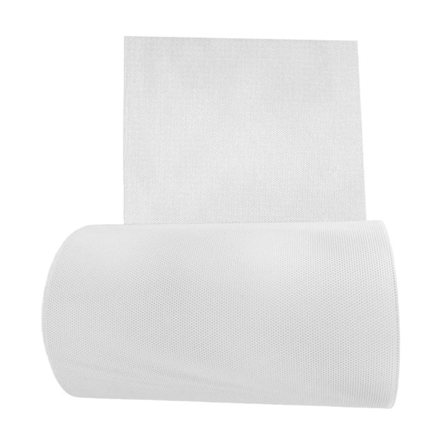 Kearding Ventilador de computadora, enfriador, filtro de polvo, malla de PVC, Red de bricolaje, alfombrilla fina blanca Type3