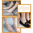 Eease Plastic Foot Covers for Moisturizing and Pedicure