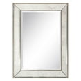 thumbnail image 1 of Empire Art Direct MOM-20210L-4030 Champagne Beed Beveled Rectangle Wall Mirror, 1 of 1