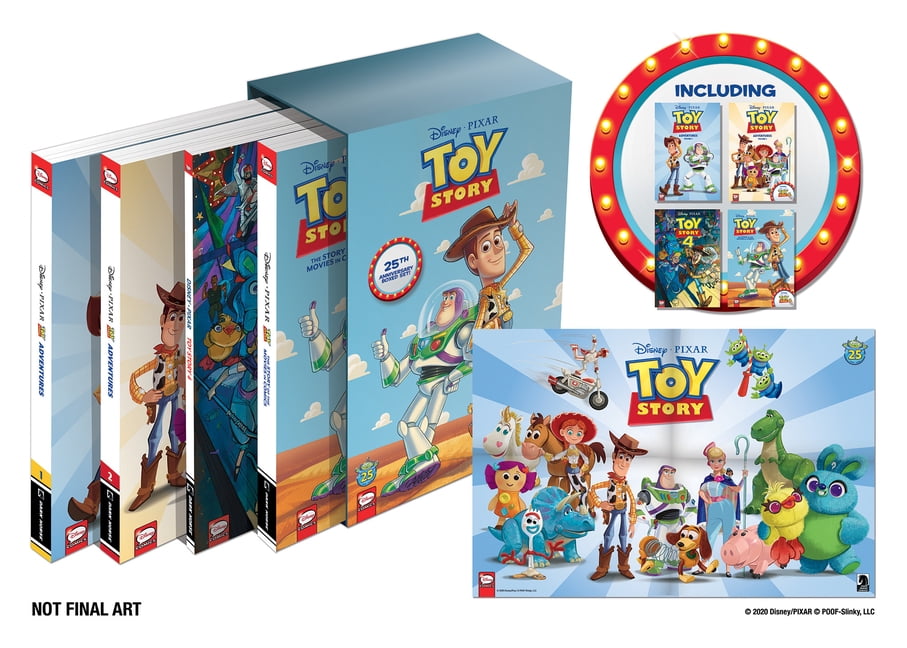 Disney-Pixar Toy Story 25th Anniversary Celebration Boxed Set (Hardcover) - Walmart.com