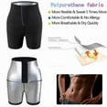 thumbnail image 6 of Women Sauna Sweat Pants Womens Firm Control Panties Thigh Slimming Shapewear Hot Thermo Neoprene Sweat Sauna Shaping Pants Body Shaper Capri Shorts, 6 of 15