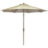 9' Aluminum Market Umbrella with Crank Lift and Push Button Tilt, Lundsford Opal