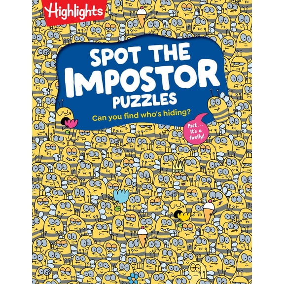 Spot the Impostor Puzzles: Kids Activity Book with Zany Odd-One-Out Scenes, Look-And-Find Puzzle Book for Kids Ages 7 and up with Brain-Boosting Fun (Hardcover)