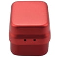 thumbnail image 1 of Red 30 Holes Dental Autoclavable Burs Box Aluminium Box Case Dental Burs B H, 1 of 5