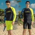 thumbnail image 3 of Traje de buceo para hombre, protector solar, secado rápido, traje de buceo, traje de surf de playa ajustado, traje de baño de medusas de manga larga y secado rápido, 3 of 6