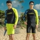 thumbnail image 4 of Traje de buceo para hombre, protector solar, secado rápido, traje de buceo, traje de surf de playa ajustado, traje de baño de medusas de manga larga y secado rápido, 4 of 6