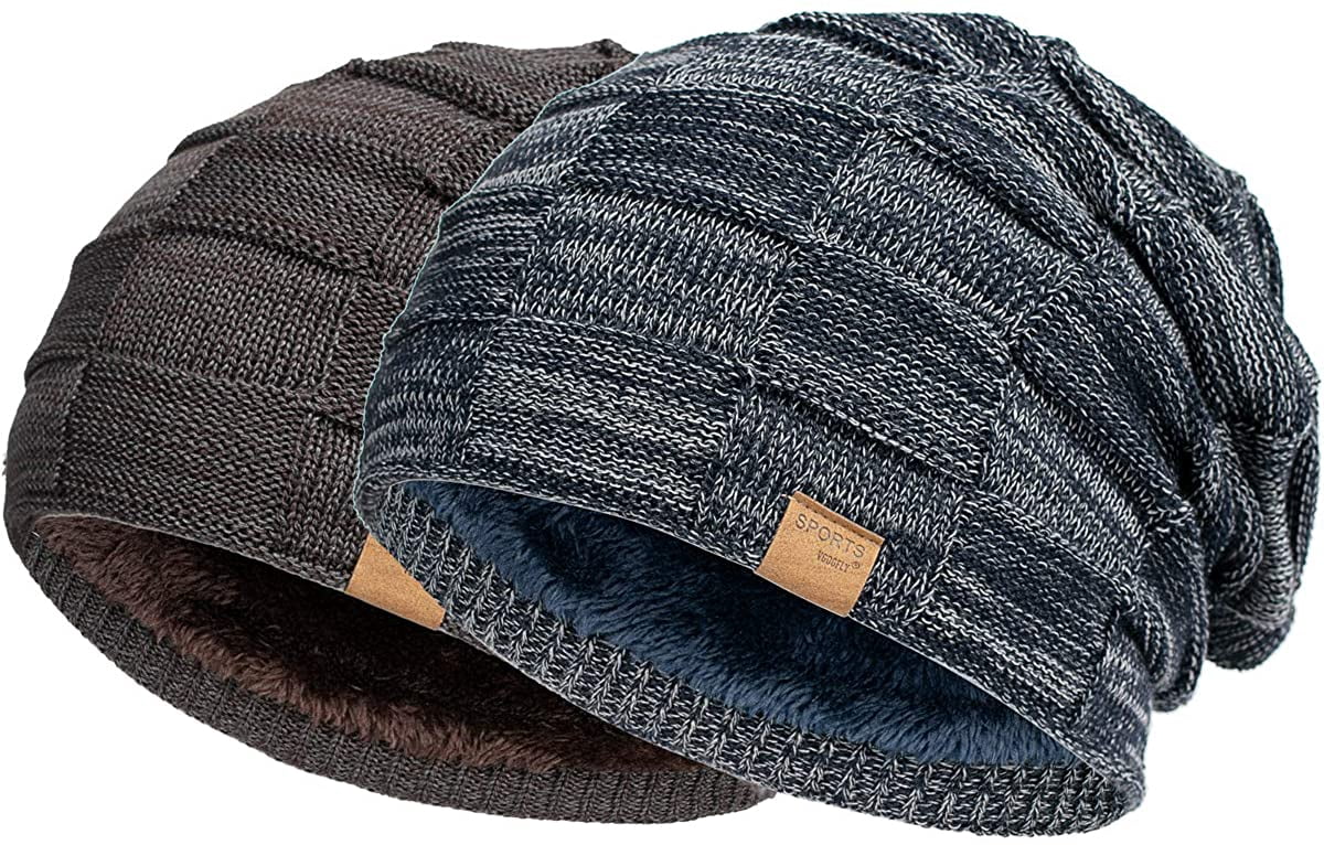 Slouchy Beanie for Men Winter Hats 