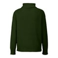 thumbnail image 5 of Yigetop Chunky Sweater Women, Womens Turtleneck Sweater for Women Casual Sleeve Drop Shoulder Knit Jumper Trendy Fall Loose Thin Pullover Cozy Sweaters for Women Blackish Green L, 5 of 8