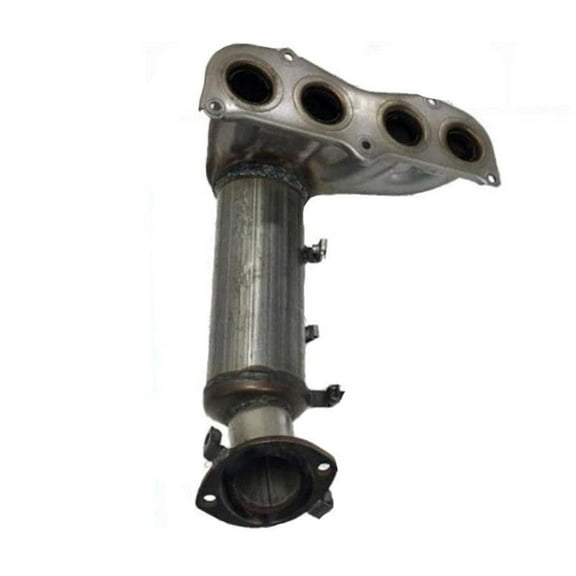 Frt Radiator Side Manifold Catalytic Converter for 03-05 PZEV 2.4L Toyota Camry