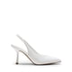 thumbnail image 3 of Zapatos de Tacón Bajo con Tira en el Talón para Mujer DREAM PAIRS Blancos, 3 of 7