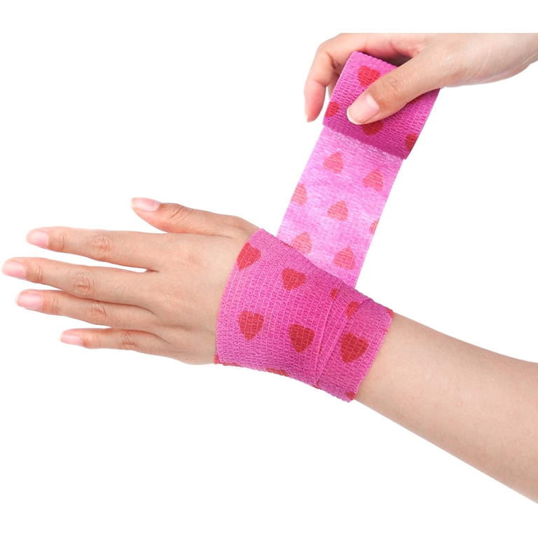 RISEN Cohesive Bandage,Self Adherent Wrap Medical Tape, Adhesive...