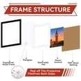 thumbnail image 3 of 10 Pack Picture Frames Collage Wall Decor, Gallery Frame Set for Wall Mounting or Tabletop Display, Photo Gallery Frame Set for Family, Including 2pcs 8x10, 4pcs 5x7, 4pcs 4x6, Black, 3 of 8
