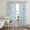 Blush Pink, Sky Blue, variant on Tropical Plants Sheer Curtains 96 Inch Length 2 Panels Set, Summer Flamingo Coastal Palm Tree Leaves Voile Window Treatment Semi Sheer Long Curtains Drapes for Bedroom/Living Room/Kitchen 52"x96"x2