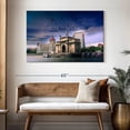 thumbnail image 3 of Elephant Stock Birds Over Gateway Of India Wall Art - Horizontal Canvas Wall Art - Living Room Wall Decor - Places Canvas - Blue And Gray Decor - 48" x 32", 3 of 8