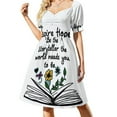 thumbnail image 1 of Inspire Hope Be a Storyteller the World Needs. Robe Sans Manches pour Filles Robe de Luxe, 1 of 4