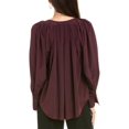 thumbnail image 2 of A.L.C. Womens Blouse V-Neck Pullover Top, 2 of 3