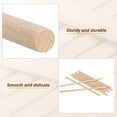 thumbnail image 4 of Unique Bargains 1/4 x 6 Inch Dowel Rods Wood Sticks Unfinished Wooden Dowel Rods Round Dowels Sticks 50 Pcs, 4 of 6