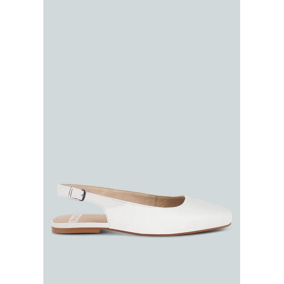 Sozani Real Soft Leather Slingback Flats