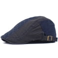 thumbnail image 1 of LinYooLi Pure Cotton Rice Hat, Cotton Cotton Cloth, Lattice Grid Embroidery, Forward Hat Spring And Autumn Classic Fashion Hat, 1 of 9