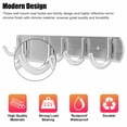 thumbnail image 4 of 2 Pack Coat Hooks Wall Mounted, Heavy Duty Towel Hooks, Wall Hooks for Hanging Hat, Keys, Bag, 4 of 8
