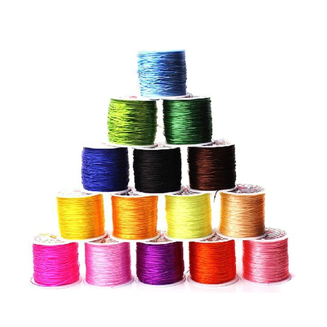 unbranded 10Ud Cordón Elástico De Material Seguro Para Proyectos De Joyería Y