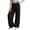 Black, variant on KVPLBQFD Girls Double Patch Pocket Slacks Teen Tween Fall Winter Loose Bottoms Girls Clothing Wide Leg Comfy Casual Outfit Baggy Sweatpants