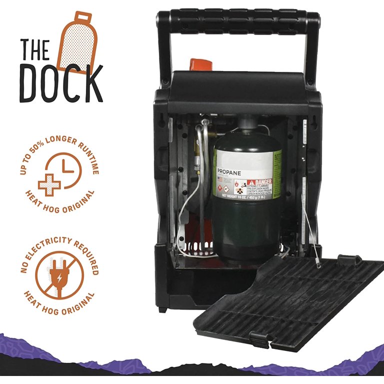 Heat Hog HH-09SLN-A Portable Propane Heater 9000 BTU - Walmart.com