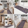 thumbnail image 5 of Multicolor Ethnic Geometric Pattern Kitchen Rugs Sets Of 3,Kitchen Runner Rugs Non Skid Washable,Decorative Kitchen Floor Mats for Kitchen,Sink,Laundry,17"x30"+ 17"x47" + 17"x59", 5 of 6