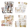 thumbnail image 1 of 400 piezas de papel para álbumes de recortes, suministros de papel para diario, cartulina estampada para álbumes de recortes, papel decorativo para, 1 of 9