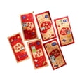 thumbnail image 3 of GUOOL 6 Pcs Enveloppes Rouges du Nouvel An Chinois 2025 Hongbao pour Fête de Vacances, 3 of 9