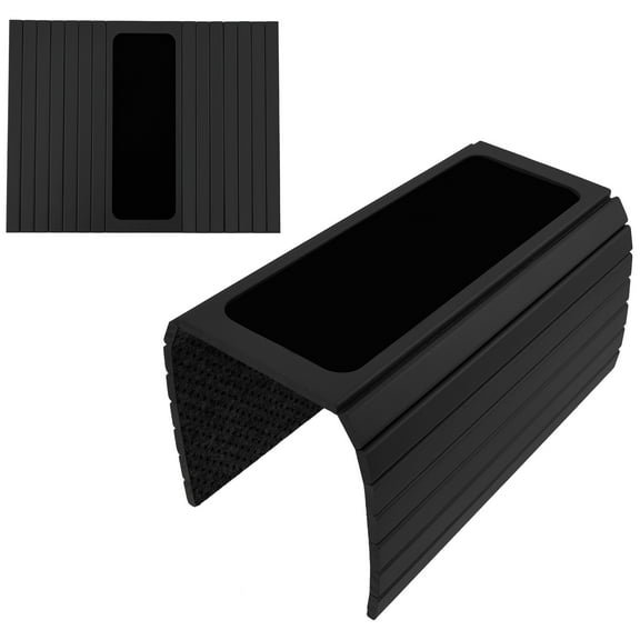 Austok Wood Sofa Arm Tray Sofa Tray in Folding Design Sturdy and Robust Sofa Tray Convenient Sofa Tray for Storage Sofa Tray for Multiple Scenarios