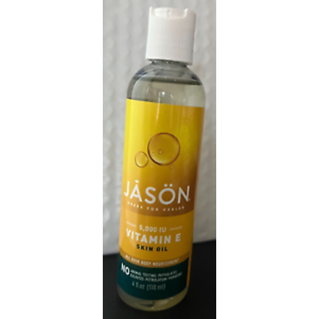JASON 5 000 IU VITAMIN E SKIN OIL ALL OVER BODY NOURISHMENT 4FLOZ