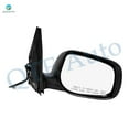 thumbnail image 4 of Pair of 2 Left Chrome/Flat-Right Side Chrome/Convex+Warning Power Heated Foldaway W/Cover View Mirror Black Smooth 5H5P For 2009-2013 Toyota Corolla, 4 of 8
