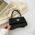 thumbnail image 5 of Nuevo Bolso bandolera con cadena de corazón para chica, bandolera de hombro con mariposa y amor,, 5 of 5