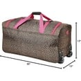 Rockland Luggage 30" Rolling Duffle Bag PRD330