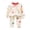 Pink, variant on Lumosvexa Toddler Boys Outfits 2 Piece Round Neck Long Sleeve Soft Comfort Winter Home Comfort Sets Blue 6