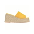 thumbnail image 2 of Women's Wedge Sandal Espadrille Platform Slip On Open Toe Wedge Heel Sandals, 2 of 5