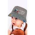 thumbnail image 2 of Backhoe Loader Embroidery - Infant Boy Bucket Hat 0-18 Months (Gray), 2 of 2