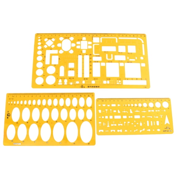 Raindrops  Drafting Architecture Templates Ruler Circle Drawing