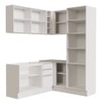 thumbnail image 3 of Cocina Integral Completa Esquinera Madesa Glamy 329cm 01 Blanco, 3 of 9