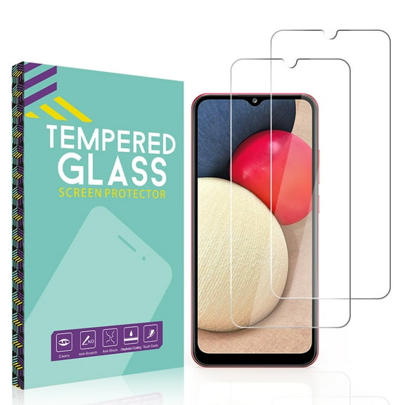 Aggxpf 2 Pack Samsung Galaxy A54 6.4 "Screen Protector Tempered Glass, Bubble Free 9H Hardness Screen Protector