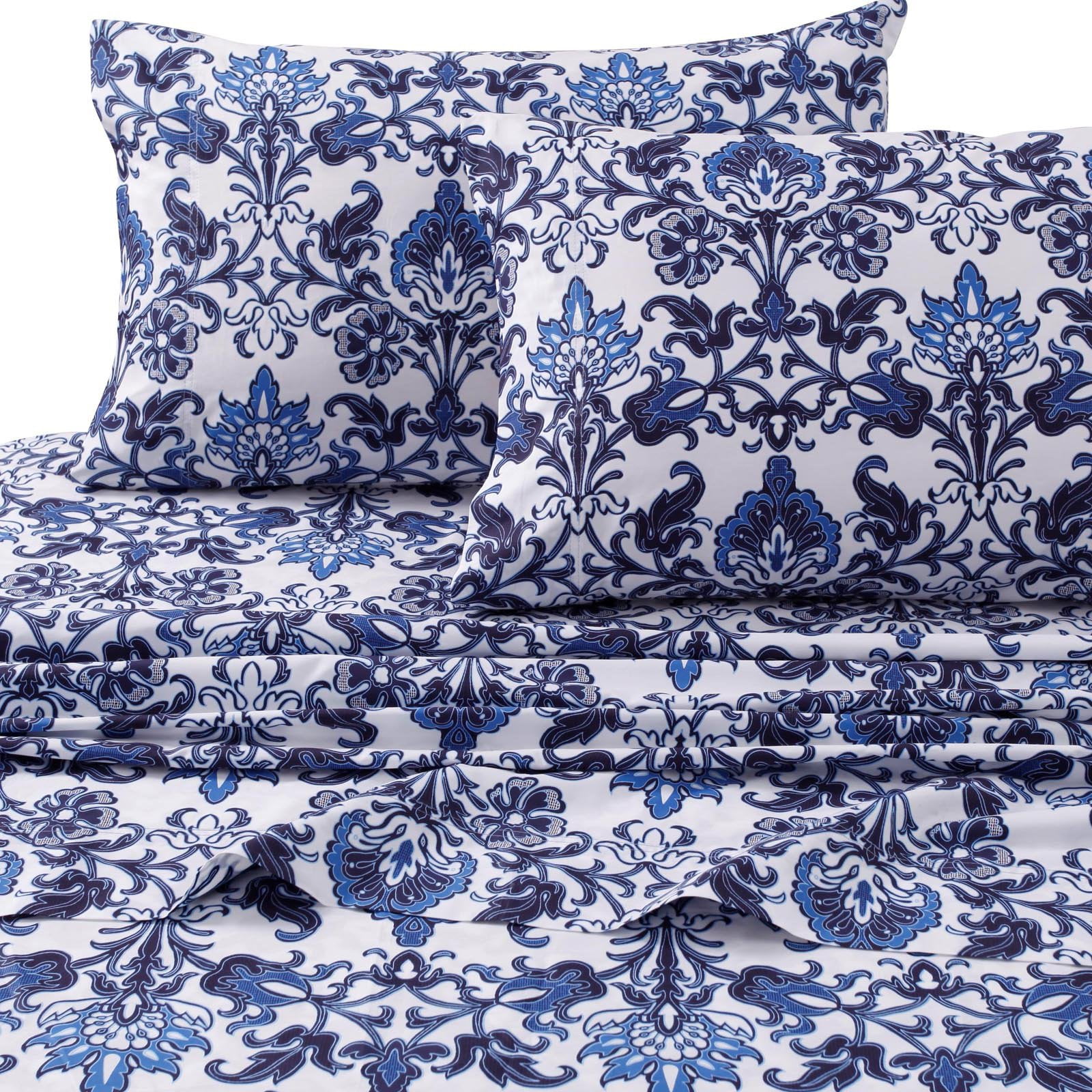 Tribeca Living Catalina Deep Pocket Percale Sheet Set