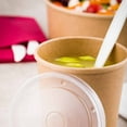 thumbnail image 3 of Bio Tek Round Clear Plastic Soup Container Lid - Fits 16 oz - 25 count box, 3 of 3