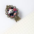thumbnail image 5 of Panda Vintage Copper-Colored Lace Bookmarks: Stainless Steel Book Accessories for Book Lovers - Set of 2 Book Markers, 5 of 5