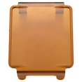 thumbnail image 1 of 2 Pcs 3 Inch Amber Led Pod Covers Square Led Light Bar Covers Led Cube Covers Protective Polycarbonate Light Bar Lens Covers, 1 of 8