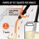 thumbnail image 2 of Portable Transfer Pump Battery Operated Electric Siphon Pump for Gas Fuel Transfer 3.5GPM Flow Oil Extractor, 2 of 5
