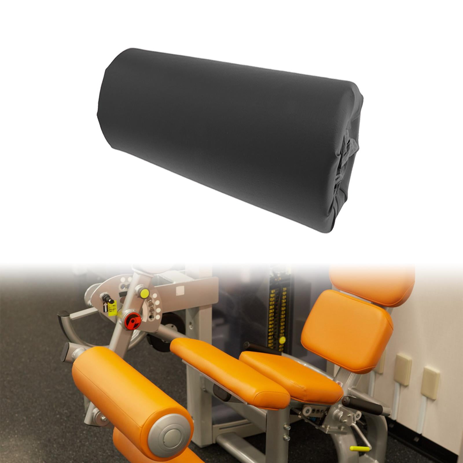 Baoblaze 1 Piece Foam Foot Pad Roller Soft for Workout Machine Workout Bench Home Gym Black