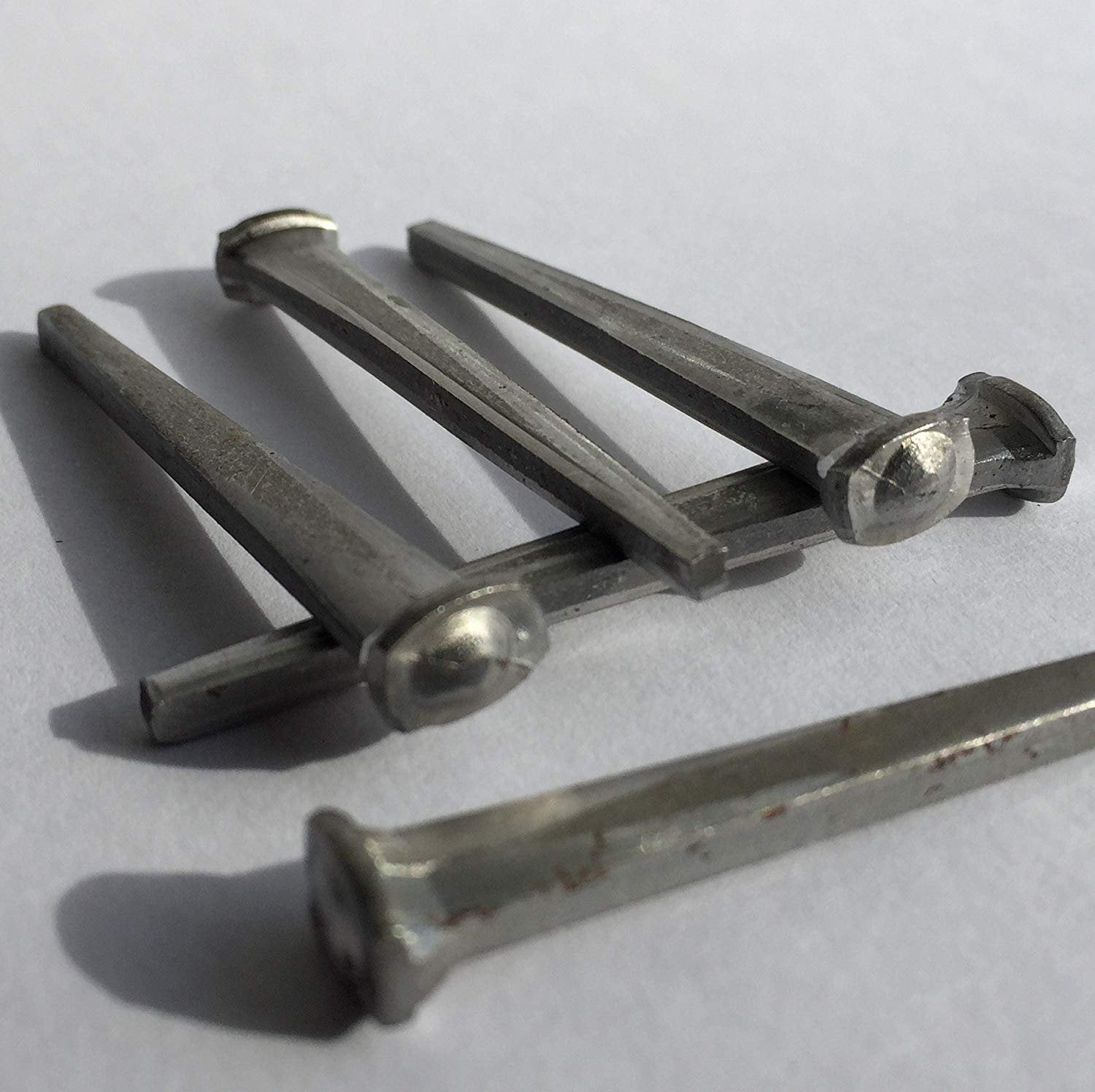 1 lb Box of 3"- STEEL SQUARE COMMON ROSEHEAD STANDARD-10d Nails