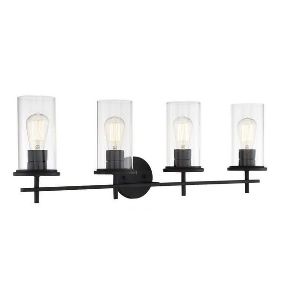 4094-66A-Minka Lavery-Haisley - 4 Light Bath Vanity-Coal Finish