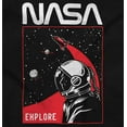 thumbnail image 2 of NASA Worm Logo Outer Space Astronaut Hoodie Sweatshirt Women Men Brisco Brands S, 2 of 6